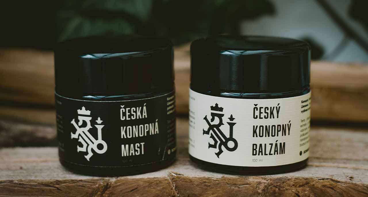 Konopné masti Bonghemia